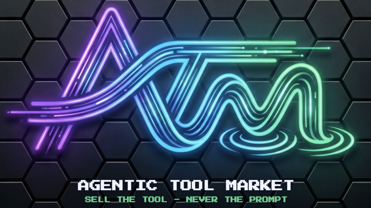 Agentic tool market - Sell the tool - never the prompt