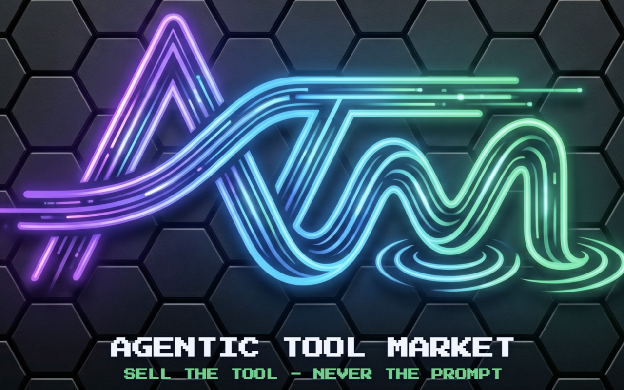 Agentic tool market - Sell the tool - never the prompt